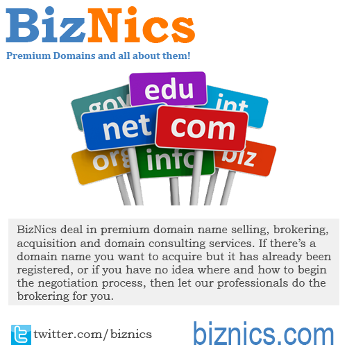 Premium Domain Name Brokers